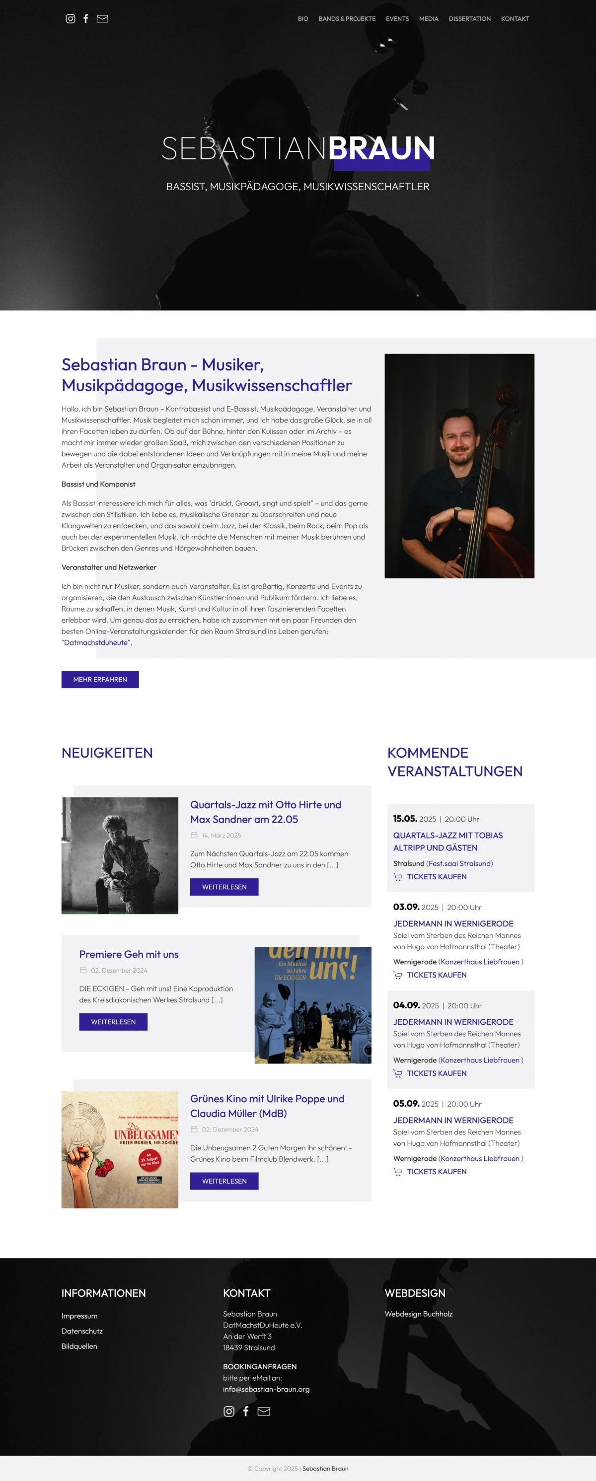 Screenshot https://sebastian-braun.org