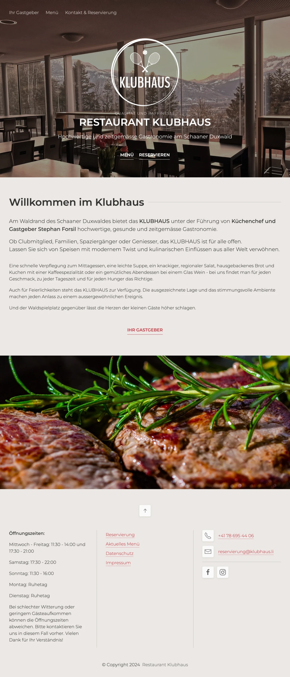 Screenshot https://klubhaus.li